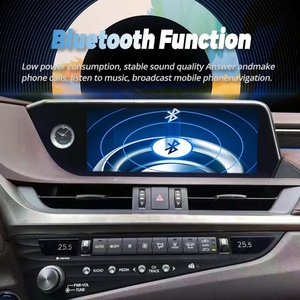 เครื่องเล่นวิดีโอมัลติมีเดียหน้าจอ GPS ในรถยนต์สำหรับ Lexus ES ES ES200 ES250 ES300H ES350 256GB Android 13 2018-2022 CarPlay - Product Image 4