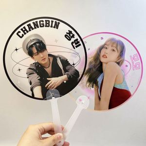 Nouveaux mini-ventilateurs Kpop personnalisés en plastique transparent avec un design mignon et transparent - Product Image 2