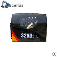 Pièces de rechange en acier robuste pour excavatrices de marque 324, 326, 329 : Capot moteur, porte de pompe latérale, panneau de couvercle d'accélérateur, panneau d'accès de service