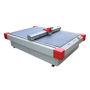 Pizza Box Making Machine Folding Cartons Cutting Machine With Tools For Kinds Of Soft Materials