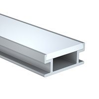 Profilé en aluminium étanche pour extérieur, série 6000, lumière linéaire incurvée à encastrer au sol, lumière linéaire souterraine