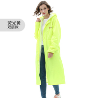 Imperméable léger en nylon ripstop personnalisé, imperméable durable d'urgence multifonctionnel poncho de pluie
