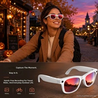 Lunettes Intelligentes Nexlenz avec Caméra - 8MP/32MP GPS Mains Libres pour Voyages, Cyclisme, Moments Quotidiens, Appels Audio, Traduction, WiFi, Vidéo POV