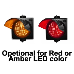 Prezzo di fabbrica 300mm di energia solare prodotti di avviso di traffico prodotti a LED luce di avvertimento per la carreggiata - Product Image 2