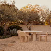 Chaise de salle à manger de jardin en arche en fibre de verre imperméable pour café restaurant contemporain chaises de table à manger d'intérieur pour l'école et l'extérieur