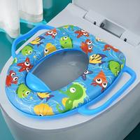 Siège de toilette portable pour enfants avec poignée, siège d'apprentissage de la propreté pour les tout-petits, les garçons et les filles
