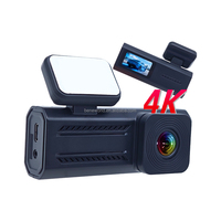 Beneworld BW-D123 Usine OEM/ODM Boîtier noir de voiture 4K TFT Double DVR DashCam Enregistrement en boucle Écran tactile Moniteur de stationnement WiFi 1 an