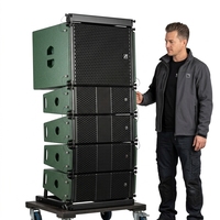 Dragonstage – double haut-parleurs de 6 pouces AES 250W, nouveau Design, Mini réseau de lignes intérieures