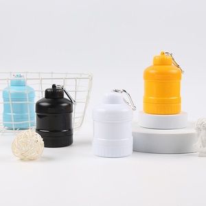 Chất Lượng Cao Bpa-Miễn Phí Phòng Tập Thể Dục Thể Thao Nhựa Protein Bột Mang Theo Hộp Biểu Tượng Tùy Chỉnh In Nhỏ Gọn Tráng Cho Áp Dụng Trực Tiếp - Product Image 2