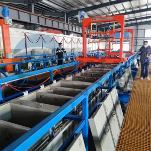 Full auto nickel plating equipment automatic chrome plating line metal electroplating machinery