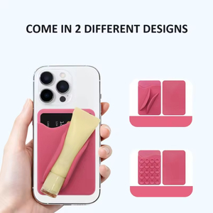 Supporto Magnetico per Telefono Cellulare, <span class=keywords><strong>Porta</strong></span> Carte di Credito in Plastica, <span class=keywords><strong>Porta</strong></span> Carte in Silicone con Ventosa per Specchio e Vetro - Product Image 4