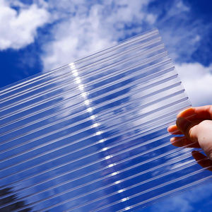 Tôles de toiture en polycarbonate solide incurvé <span class=keywords><strong>Danpalon</strong></span>, résistant aux rayures - Product Image 2