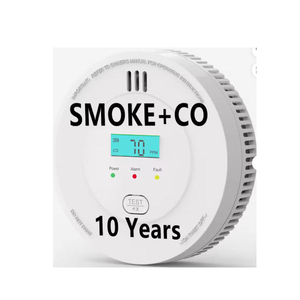 Détecteur de fumée intelligent <span class=keywords><strong>Meross</strong></span> Wi-Fi, alimenté par batterie, double capteur de lumière, contrôle par application, conception résistante aux insectes, hub requis, pack - Product Image 4