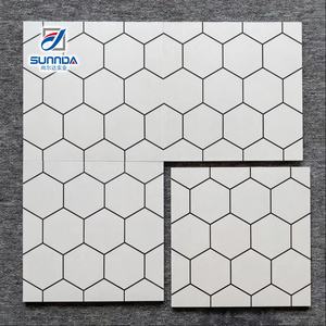 Azulejos de Cerámica de Alta Calidad y Precio Económico de Foshan para Decoración de Pisos de Cocina, Estilo Mosaico Floral, Azulejo Mate Antideslizante - Product Image 3