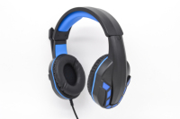 Casque de jeu stéréo flexible, casque de jeu compétitif avec microphone, prise casque 3,5 mm, casque filaire supra-auriculaire