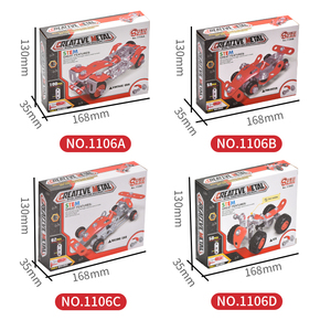 Nuovissimo assemblaggio di <span class=keywords><strong>costruzioni</strong></span> Creative in metallo <span class=keywords><strong>per</strong></span> <span class=keywords><strong>bambini</strong></span> - Product Image 6