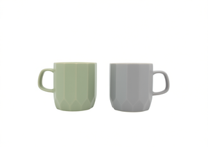 <b>Ceramic</b> <b>Cup</b> 420Ml Solid Minimalist Design Home Use - Product Image 1