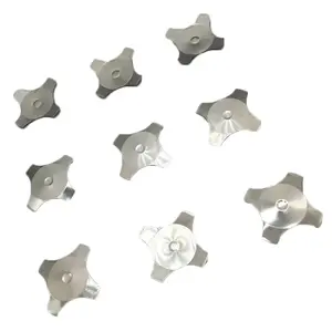 BOSI Electrodoméstico personalizado Interruptor de membrana de cúpula de metal dorado Diferentes tamaños <span class=keywords><strong>Cruz</strong></span> 4 Patas Proveedor de metal niquelado Metal - Product Image 1