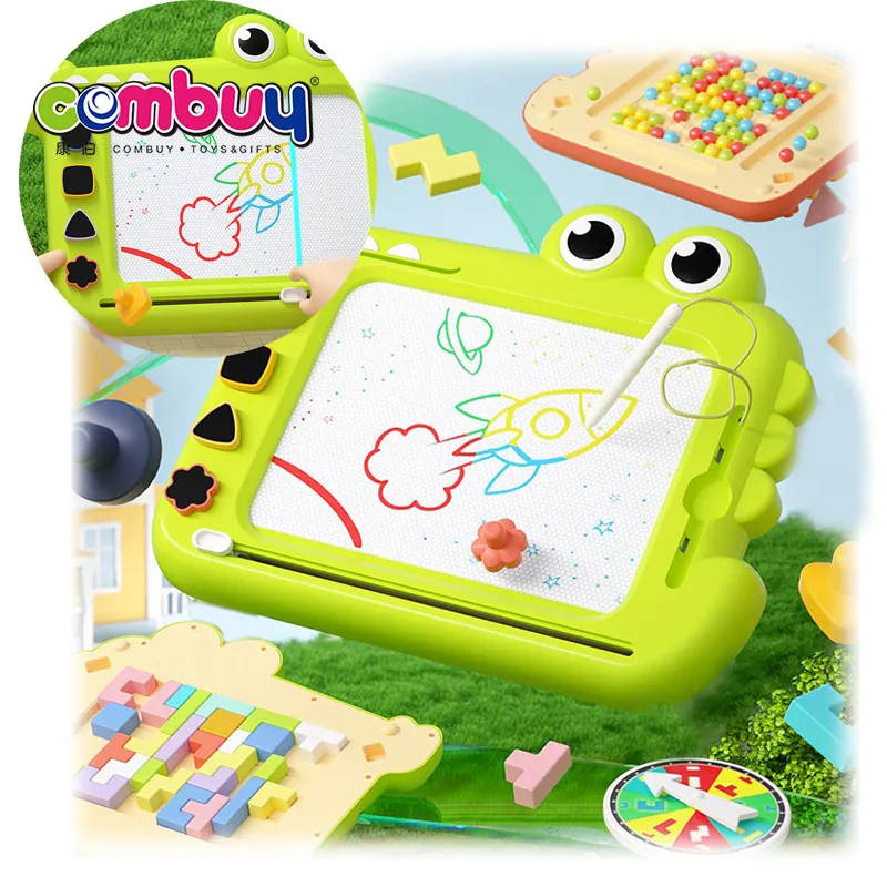 Whiteboard drawing board educational 2 in 1 toys children magnetic writing board