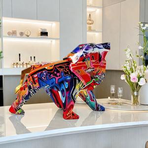 Figura Decorativa Moderna Europea para el Hogar, Escultura de Resina Epoxi con Forma Personalizada, Patrón Esculpido para Oficina o Escritorio - Product Image 2