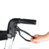 Rollator Walker pliable léger et compact avec repose-pieds rabattable Nouvelle caractéristique de conception