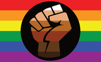 Vente chaude Chine Fabricant Bas Prix En Plein Air Acclamations LGBT Double Couture Avec Deux Grommet Arc-En-Drapeau De Processus