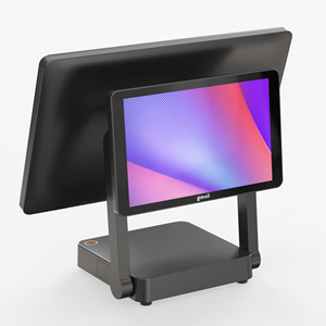 Gmaii-máquina de pos inteligente, dispositivo de doble pantalla táctil capacitiva, android <span class=keywords><strong>11</strong></span>, pos, pago inteligente todo en uno, 2022 - Product Image 1