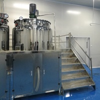 Machine de fabrication automatique de savon, lave-vaisselle, mélangeur de Lotion, Machine cosmétique, ligne de Production de shampoing