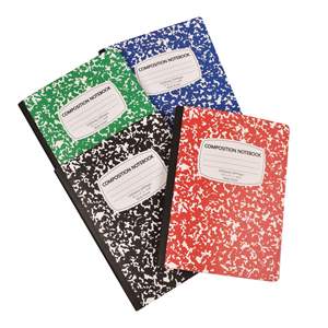 Cuadernos de Composición Personalizados Tamaño B5, 100 Hojas, Estilo Impreso con Logotipo, Encuadernación Cosida, Cubierta de Papel - Product Image 1