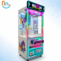 Joy2fun Machine d'arcade électronique à griffes de haute qualité, la meilleure machine à griffes à monnayeur avec boîte surprise en peluche, jouet d'arcade amusant