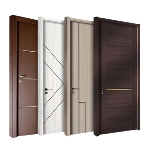Minimalist Solid Wood Slab <b>Door</b> Interior <b>Swing</b> <b>Door</b> Decorative Bedroom Kitchen <b>Door</b> - Product Image 1