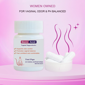 Cápsulas de Ácido Bórico en Oferta, Yoni Pops, Supositorios Naturales para Desintoxicación Íntima, Productos de Cuidado Femenino - Product Image 4