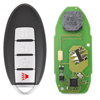 Télécommande universelle Xhorse XSNIS2EN à 3 boutons, clé de voiture sans fil pour outil de clé VVDI VVDI2
