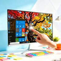 Computadora de Escritorio Monobloque Todo en Uno de 21.5 Pulgadas, Core I3/i5/i7 de 2.ª a 13.ª Generación, Adaptador con Pantalla Táctil LCD de 22 Pulgadas