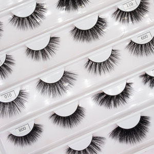 Wholesale Top Selling Classic Natural Full Strip 3D Faux Mink Fur Eyelashes Customized Lashbox Packaging