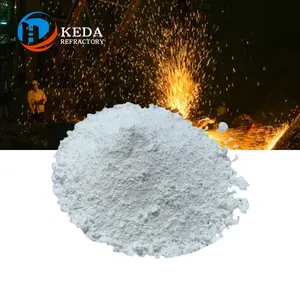 Keda matière première blanche naturelle de haute qualité poudre de kaolin matériau réfractaire kaolin calciné