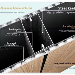 ระบบประตูบานเลื่อนกระจกกั้นห้องสำหรับห้องนั่งเล่นของโรงพยาบาลดีไซน์ฝรั่งเศสที่ทันสมัย - Product Image 4