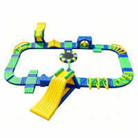Parc aquatique gonflable pour des jeux stimulants