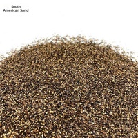 Sable de fond d'aquarium naturel sans lavage pour l'aménagement paysager - Sable de rivière doré en pierres colorées
