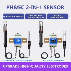 PHEC 2-in-1 Sensor for Agricultural Water Quality Monitoring, Electrode Probe, Conductivity, and Acid-Base <b>Tester</b> - Product Image 1