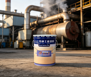Inorganic Silicone High Temperature Resistant <strong>Primer</strong> 400&deg;<strong>C</strong> Industrial Heat Proof Anti Rust Coating for Steel Protection 20kg - Product Image 2