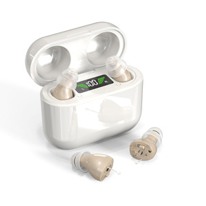 Audífonos Digitales Mini Invisibles Portátiles para Personas Mayores con Sordera, Dispositivo Auditivo Recargable - Product Image 2