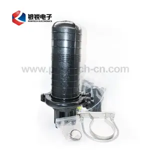 Plastic Dome Type Joint Box For Optic Fiber Cable 3ins/ 3outs