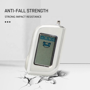 NOUVEAU Coque porte-clés en TPU <span class=keywords><strong>pour</strong></span> Starline A93 A63 <span class=keywords><strong>Version</strong></span> russe Alarme de voiture bidirectionnelle LCD Télécommande Porte-clés Sac - Product Image 3