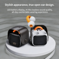 Auricolari Bluetooth Wireless con Clip, Senza Inserimento nell'Orecchio, Lunga Durata della Batteria, per Gaming E-sports, Personalizzazione Promozionale
