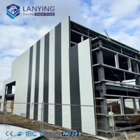 Edificio de Oficinas Prefabricado, Construcción de Oficinas Comerciales Modernas, Edificio de Oficinas Modular con Estructura de Acero, Diseño Personalizado Duradero