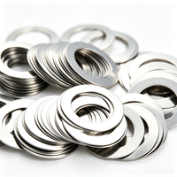 High-Precision 304 Stainless Steel Ultra Thin Flat Shim Washer Metal Thin Plain Gasket Spacer Hardware