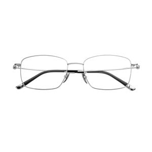Gafas Ópticas Retro Unisex de Titanio, Montura para Gafas de Lectura, Forma de Cara de Diamante, Ligeras, Duraderas, Gafas al por Mayor - Product Image 6