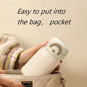 Taza termo de acero inoxidable a la moda, Taza Termo de colores Macaron, tazas para botellas de agua que rebotan al aire libre - Product Image 5