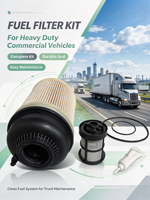 Pabrik Menawarkan Harga Bagus untuk Filter Bahan Bakar Truk elemen PF9908 P551063 A4700903151 A4720900451 A4720900551 FK13850NN